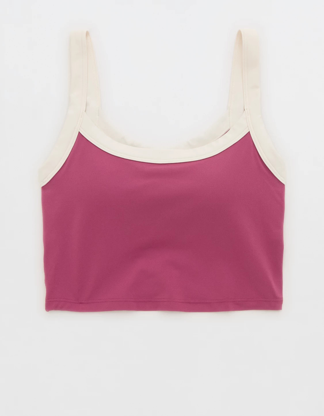 OFFLINE By Aerie Real Me Low Key Ringer Longline Sports Bra | Aerie