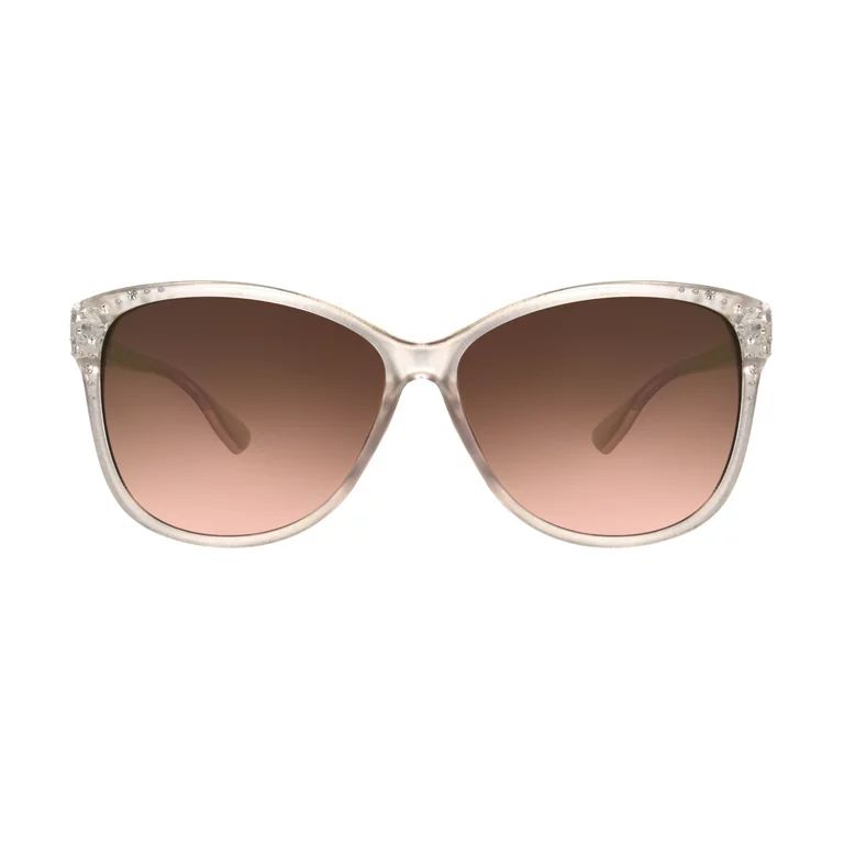 Foster Grant Women's Square Black Sunglasses | Walmart (US)