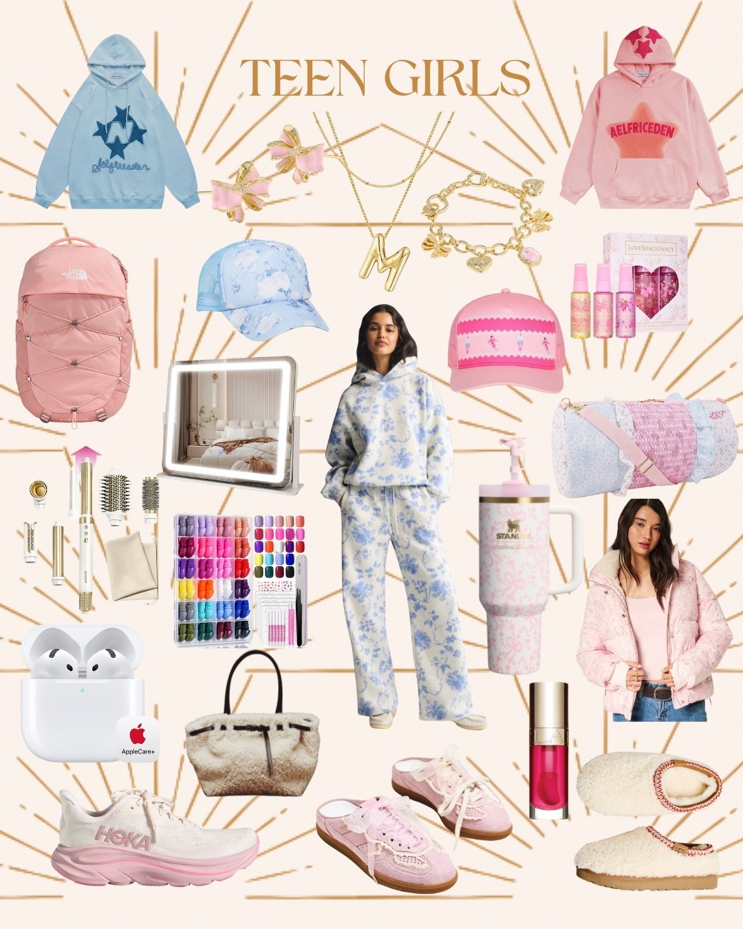 Teen girl gift guide coming in hot! So many cute options that I love and I’m not a teen girl 🤣 The sweat outfit from Abercrombie is so cozy! 

Gift guide for teen girls, teen girl gift guide, preppy gift guide for girls, gift guide made easy

#creatormom #momcreator #giftguide #teengirlgifts #giftsforteens #preppy #momlife #sales

#LTKHoliday #LTKGiftGuide #LTKmomlife