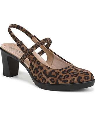 Women's Evoke Block Heel Slingback Pumps | Macy's