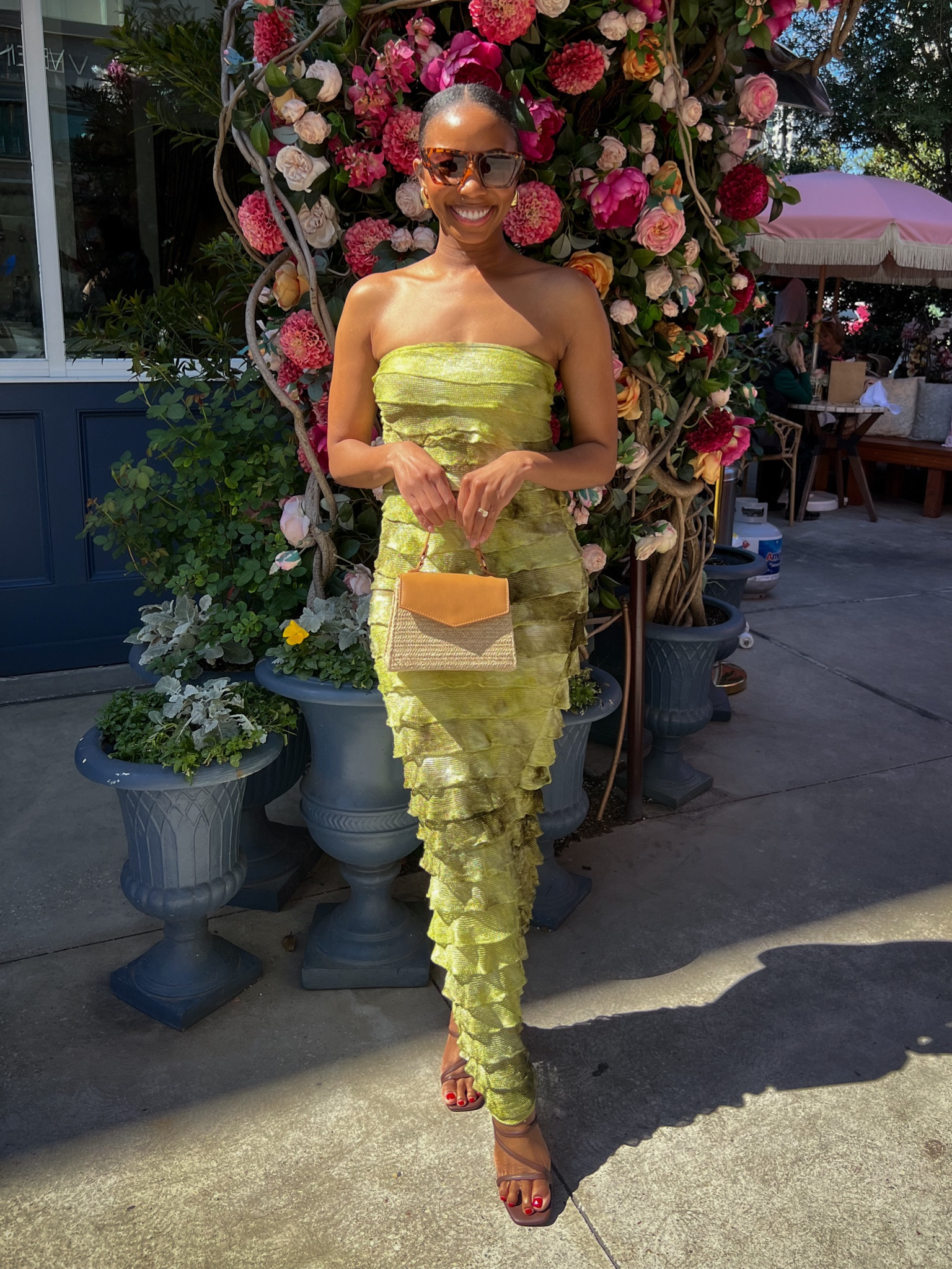 The most perfect dress to wear to brunch, for Easter, or as a wedding guest for a spring wedding 🌸

#LTKSpringSale #LTKfindsunder50 #LTKwedding