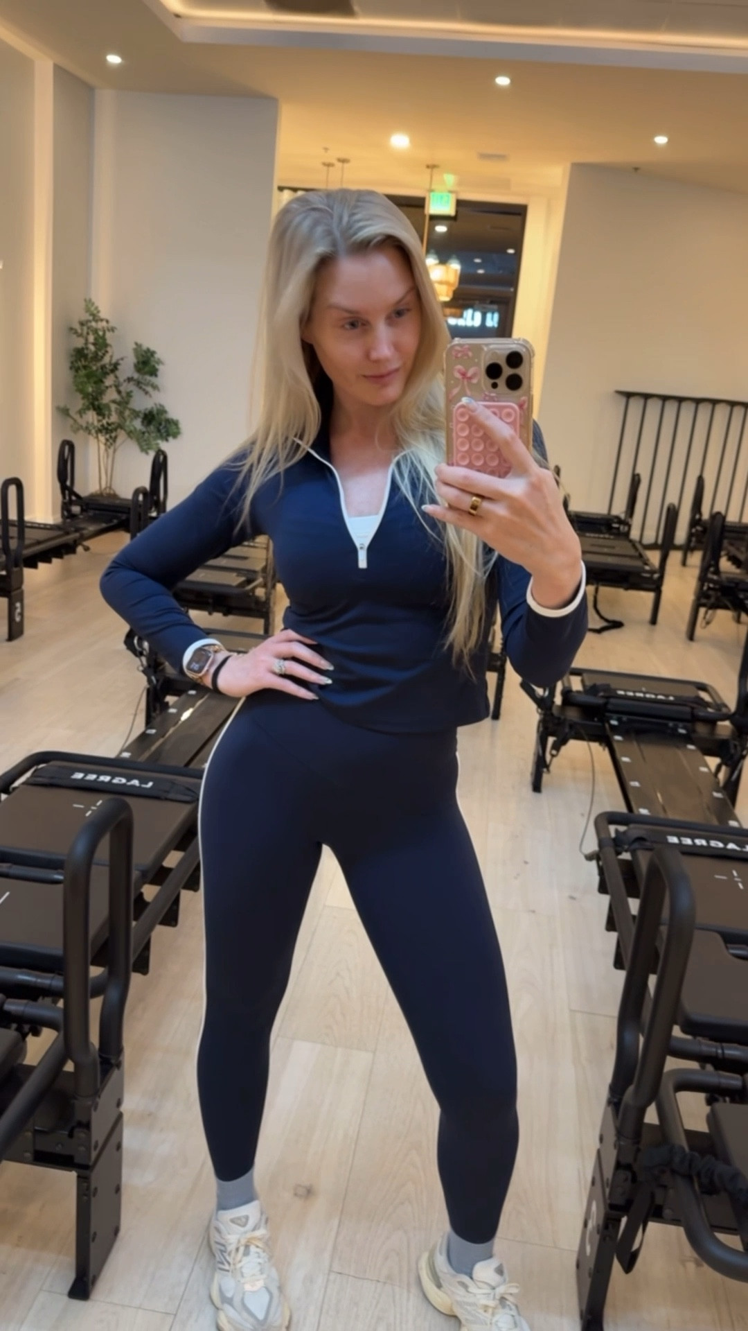 Lagree fit of the day 💙

Sizes:
Top M
Pants S

#LTKActive #LTKootd #LTKdayinmylife