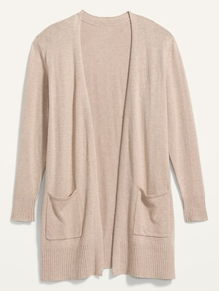 Long-Line Plus-Size Open-Front Sweater | Old Navy (US)