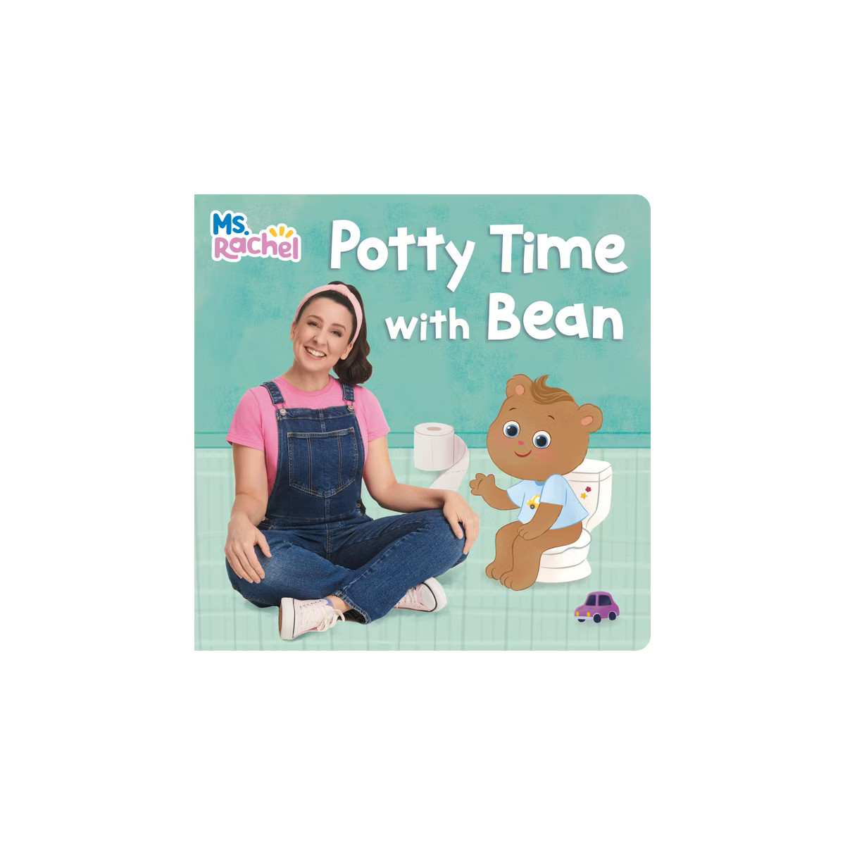 Potty Time with Bean - by Ms. Rachel (Board Book) | Target