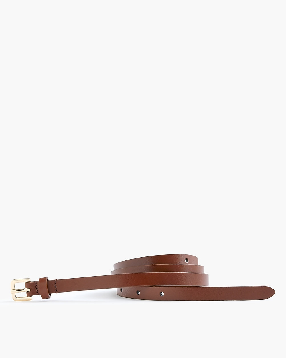 Italian bonded leather skinny belt | J.Crew Factory