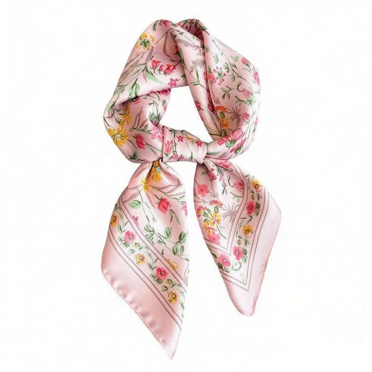 Anna-Kaci Womens Floral Print Square Scarf Elegant Lightweight Fashion Neck Wrap 27.5×27.5Inches... | Target