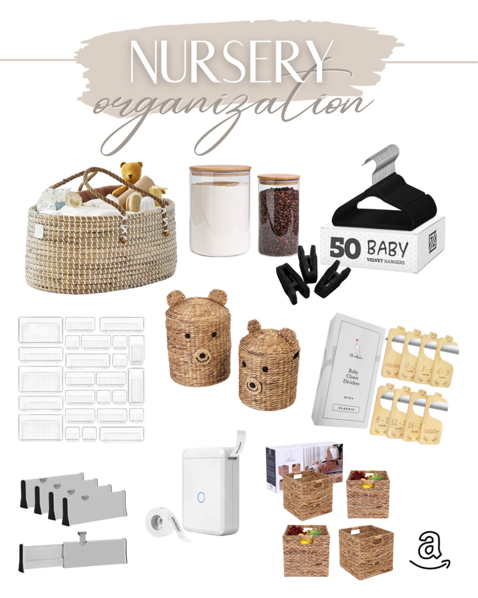 Alllll the organization items for Baby G’s #nursery!

#LTKbump #LTKFind #LTKbaby