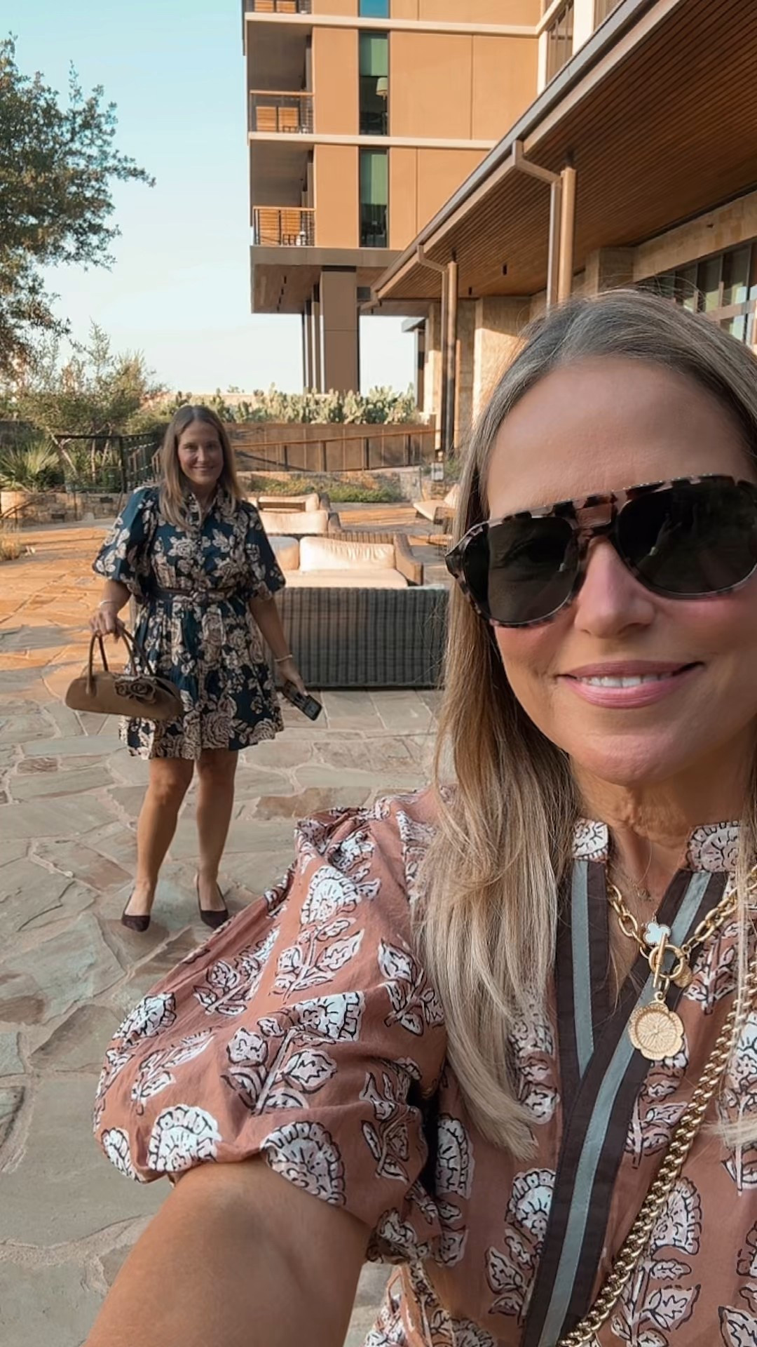 Pre-LTK CON dinner with friends! And who doesn’t love a look for less?!?! Farm Rio, nope! ST, yup!

Loving these two new drop dresses!
Wearing medium! 

#LTKOver40 #LTKStyleTip