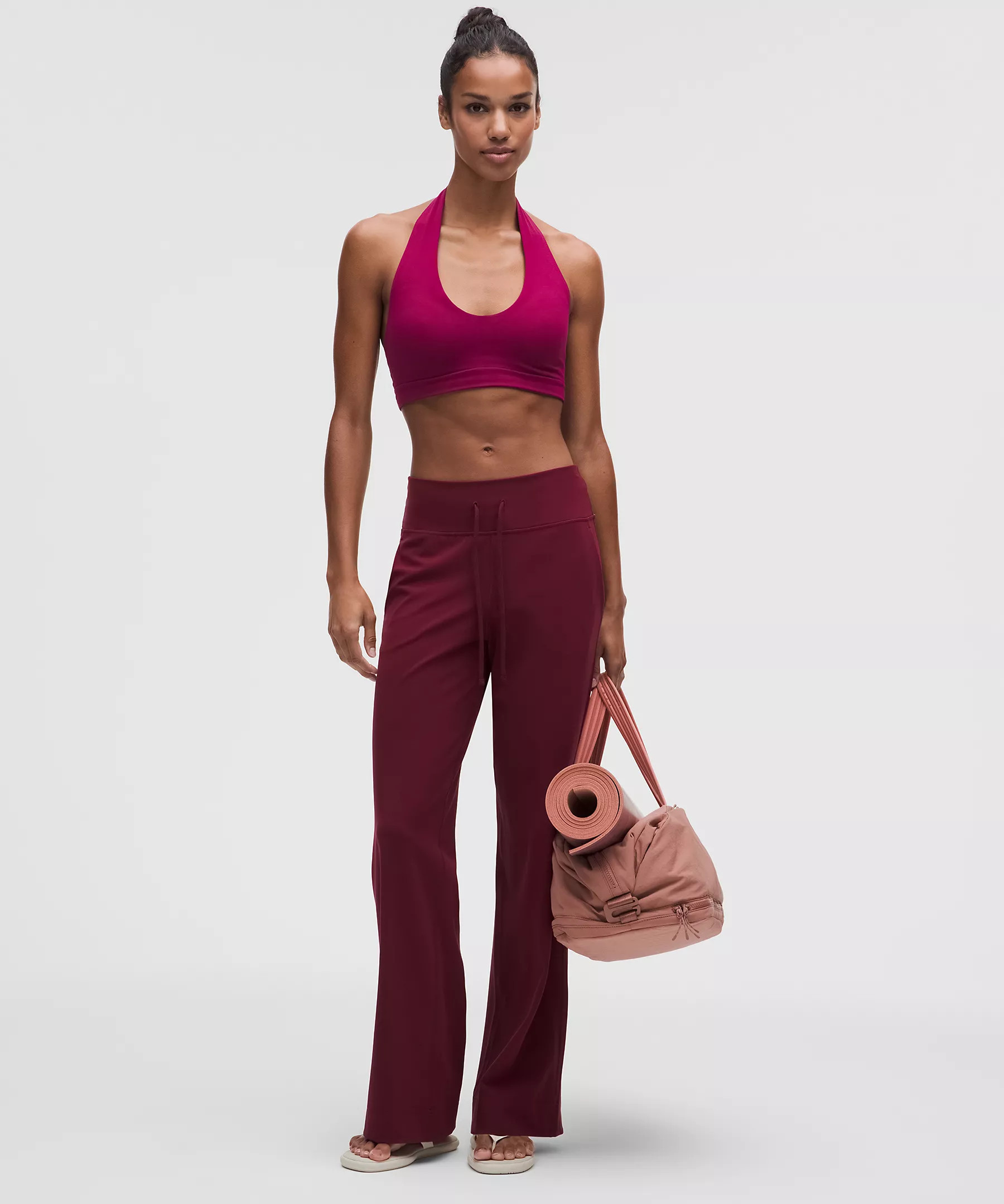 lululemon Focuser Halter Bra Light Support, C/D Cup | Lululemon (US)