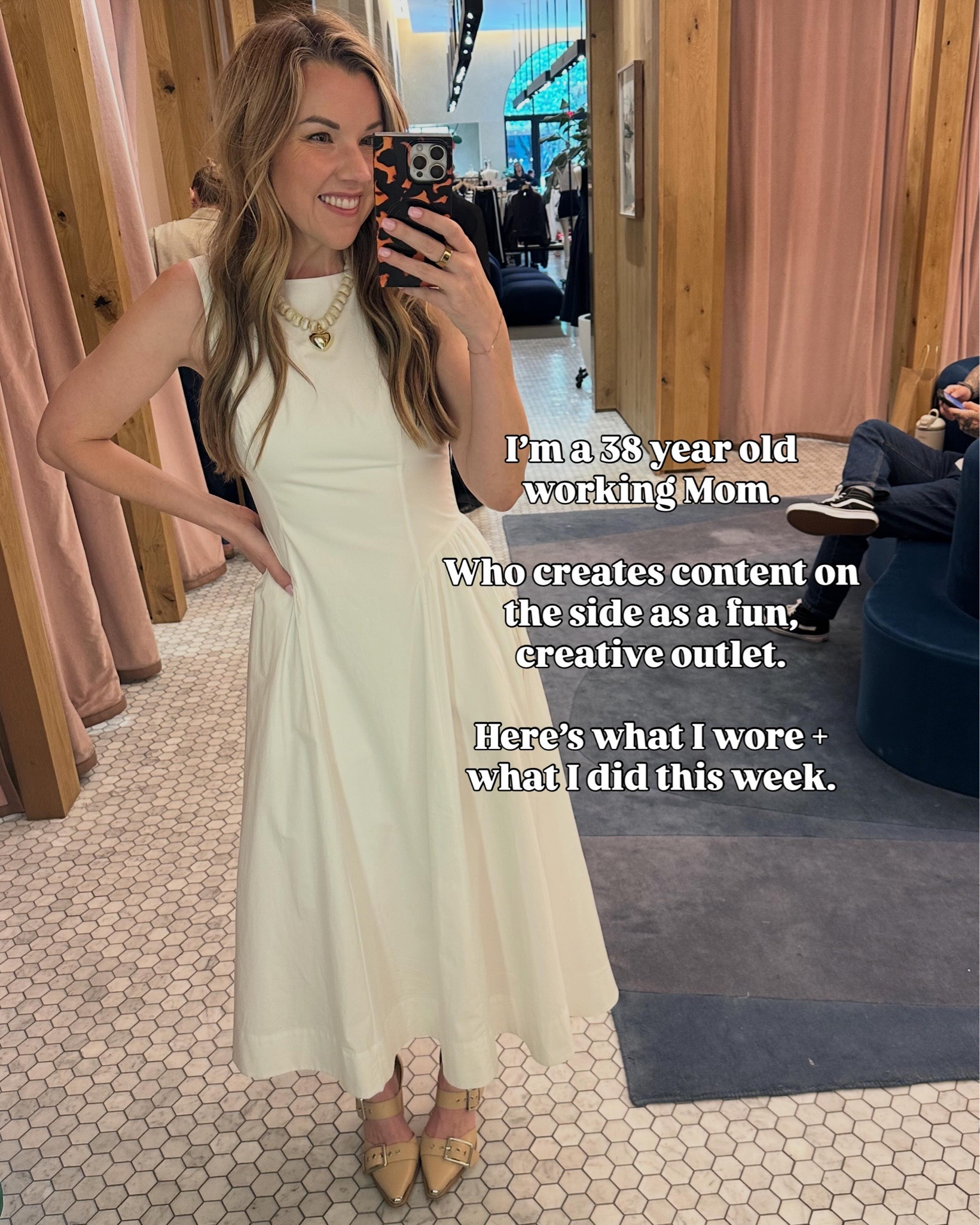 I’m a 38 year old working Mom.

Who creates content on the side as a fun, creative outlet. 

Here’s what I wore + what I did this week.

#LTKootd