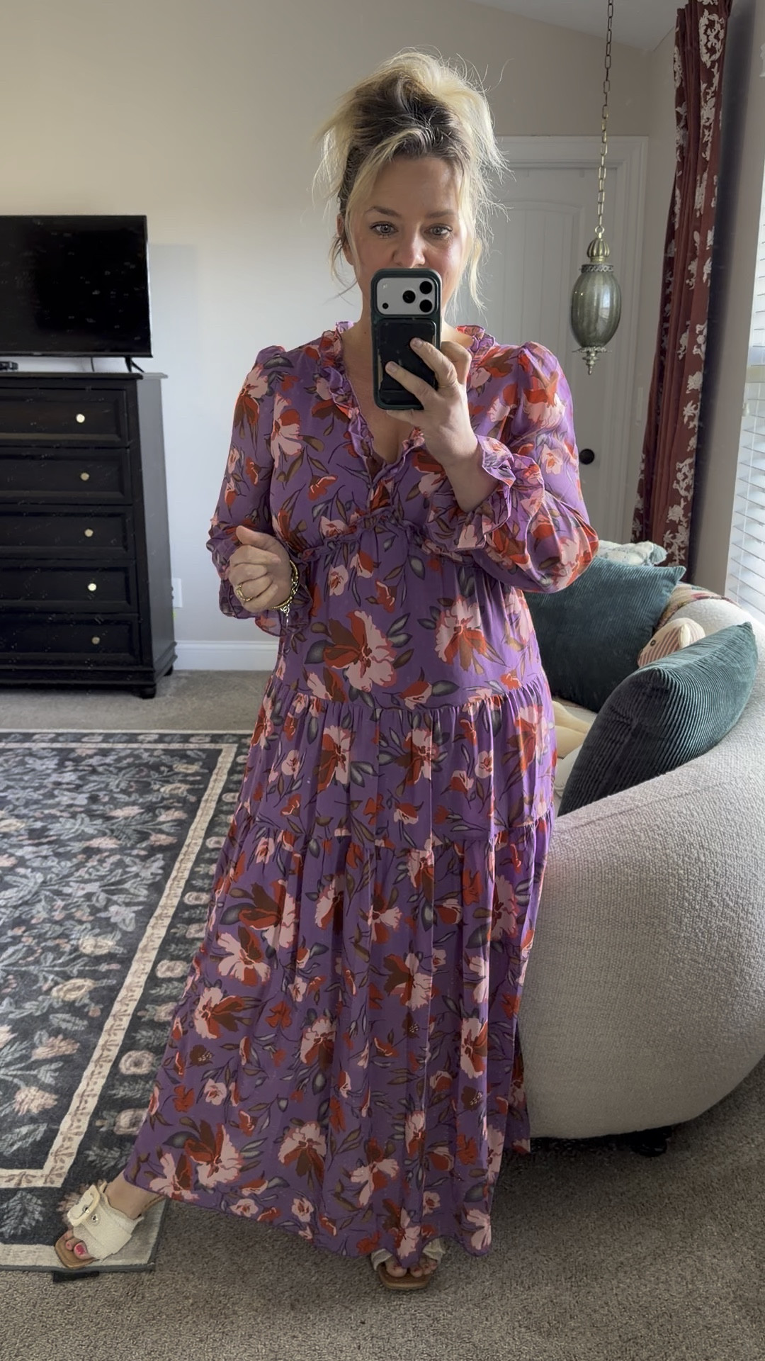 This floral maxi would be so perfect for Easter! Comes in tons of colors & is Amazon prime so will arrive in time! I sized down to a med but if you have a larger bust, wear your true size, I prob should have done my true size large as I’m a DD so med is a tad snug there. I’m 5’2” for reference  

#LTKPetite #LTKSeasonal #LTKMidsize
