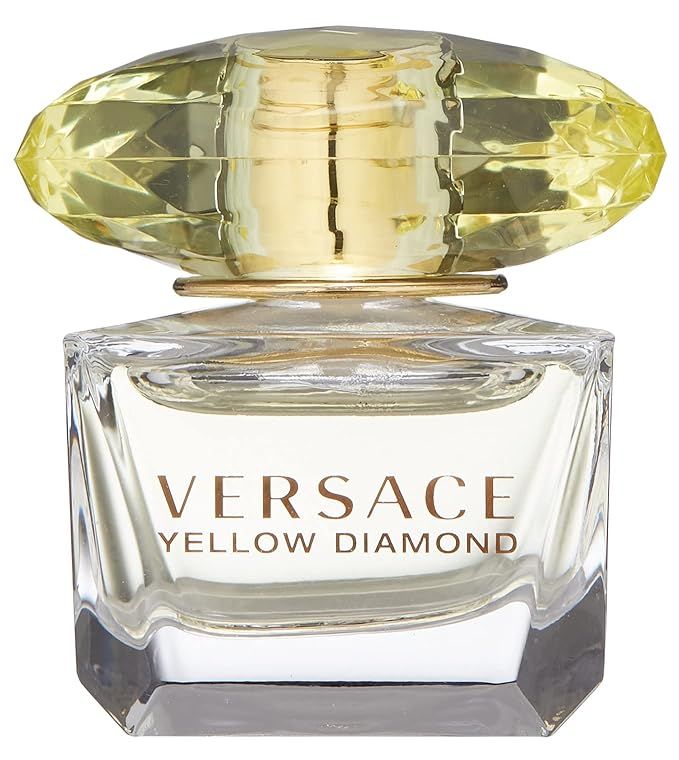 Versace Yellow Diamond Eau De Toilette Spray for Women, 0.17 Fl Oz (Miniature) | Amazon (US)
