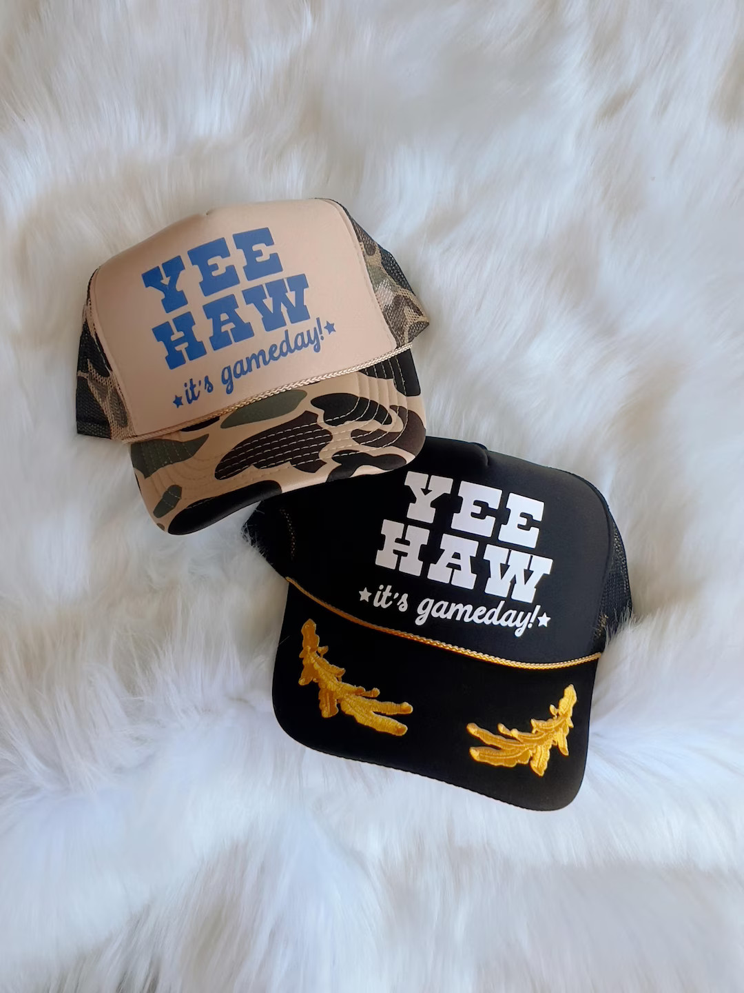 Yeehaw It's Gameday Trucker Hat - Etsy | Etsy (US)