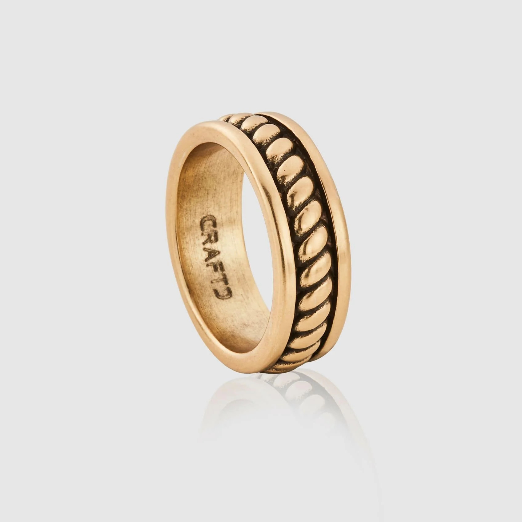 Rope Ring (Gold) | Craftd London (US)