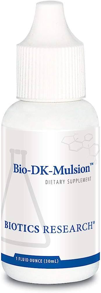 BIOTICS Research Bio-DK-Mulsion™ - 125 mcg (5000 IU) Emulsified Vitamin D3 and 300 mcg Vitamin ... | Amazon (US)