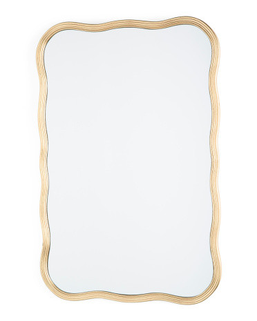 Rectangle Scallop Mirror | TJ Maxx