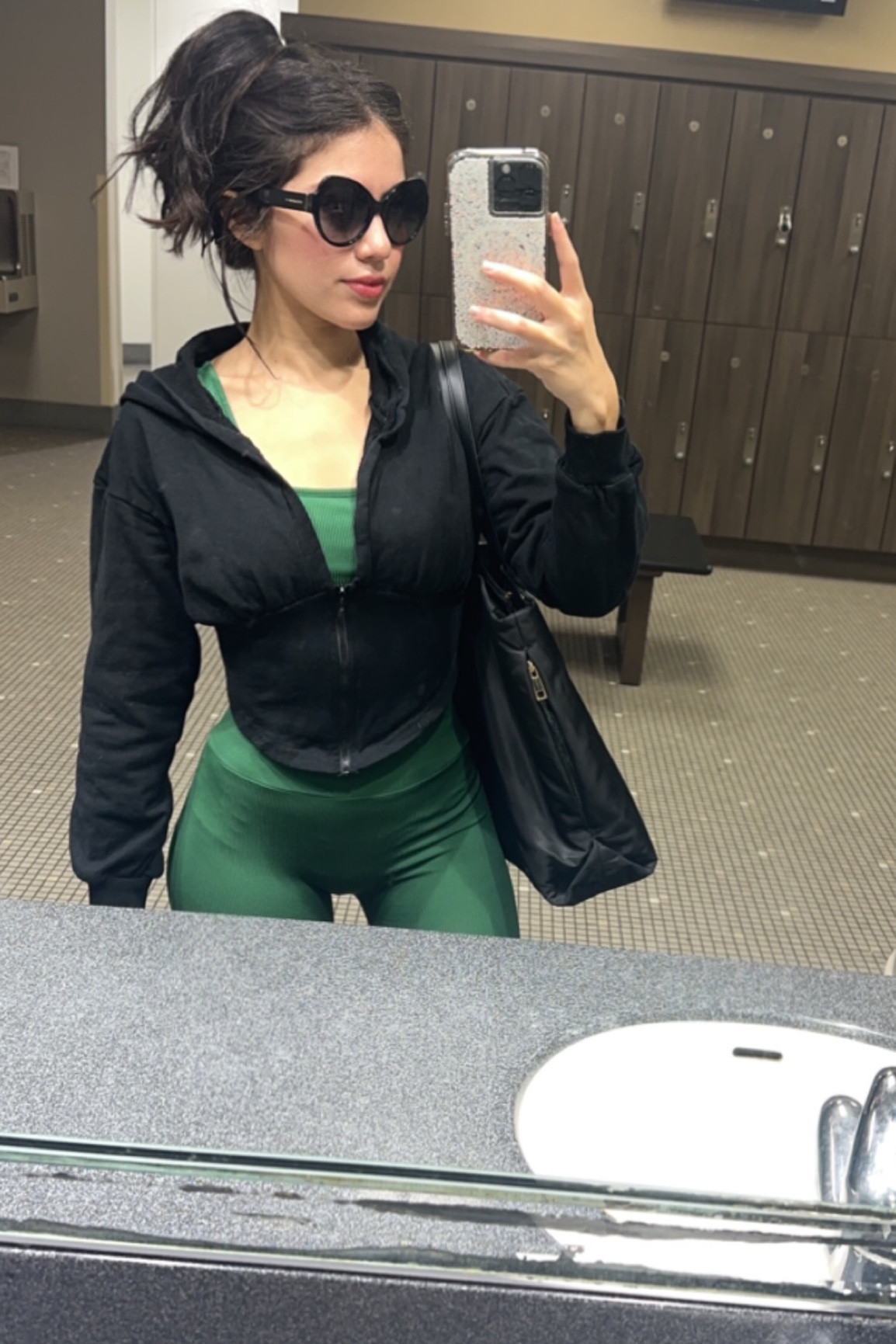This Black jacket with my workout outfits always scores on the fit check✨😌🤍 #amazon #blockthehaters #amazonfashion

#LTKcurves #LTKFitness #LTKstyletip