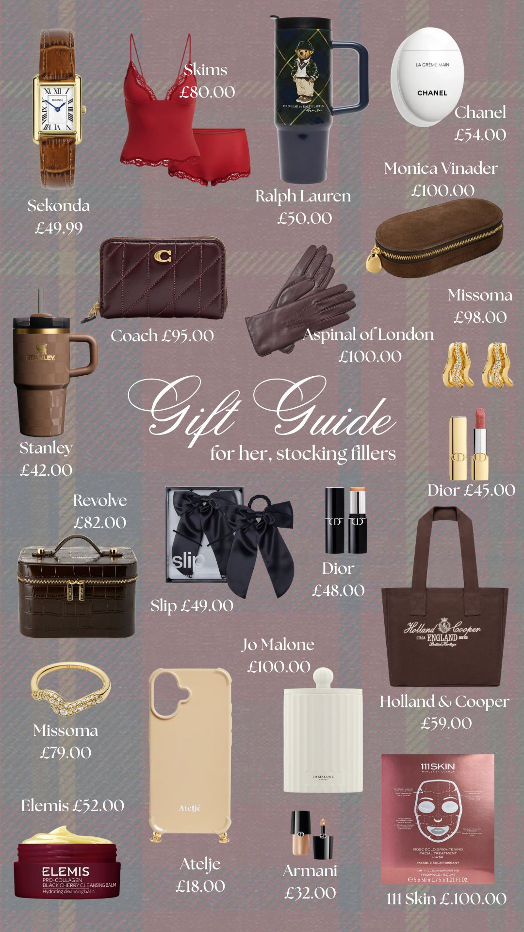 Gift Guide for her - stocking filler inspiration! Gift ideas for her, luxury gifts, Christmas gifts  

 #LTKuk #LTKfestive #LTKgiftguide