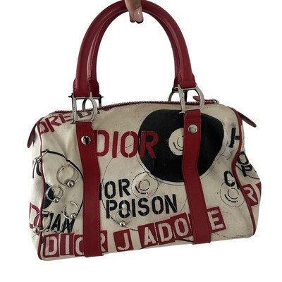 CHRISTIAN DIOR Spring Summer 2004 Hardcore Pierced Boston Bag | eBay US