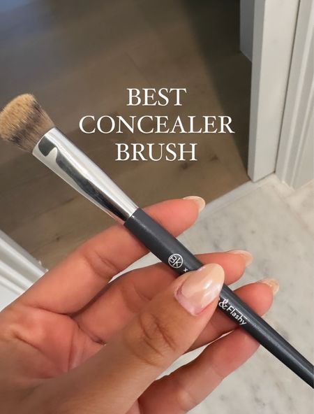 My favorite brush to blend in my concealer, this is the perfect size to blend product in and truly leaves an airbrushed finish! 

#LTKbeauty #LTKfindsunder50