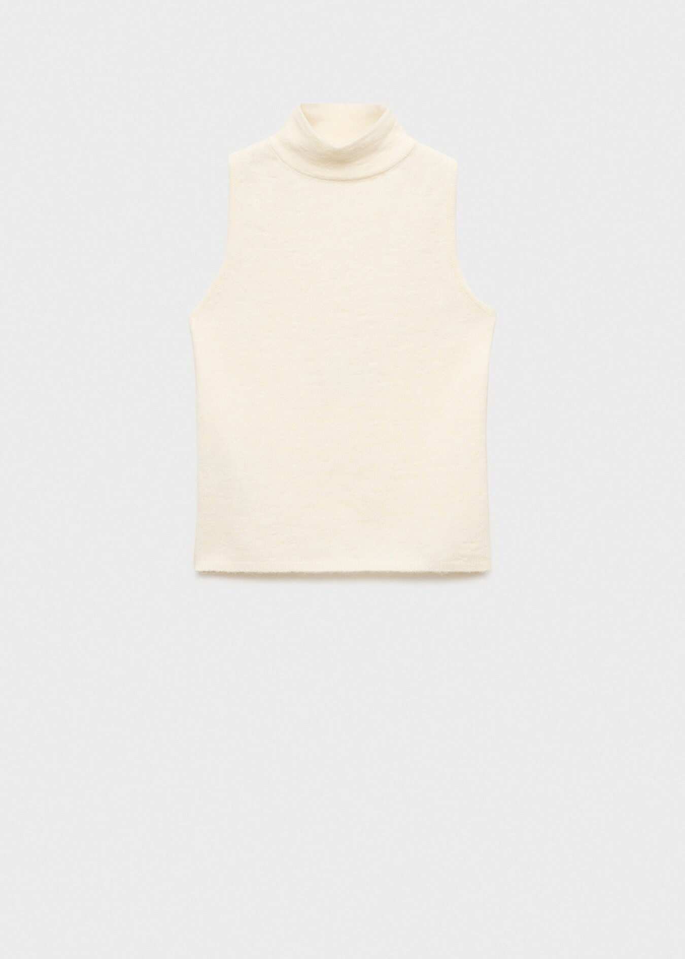 Open back knitted top - Women | MANGO Canada | Mango Canada
