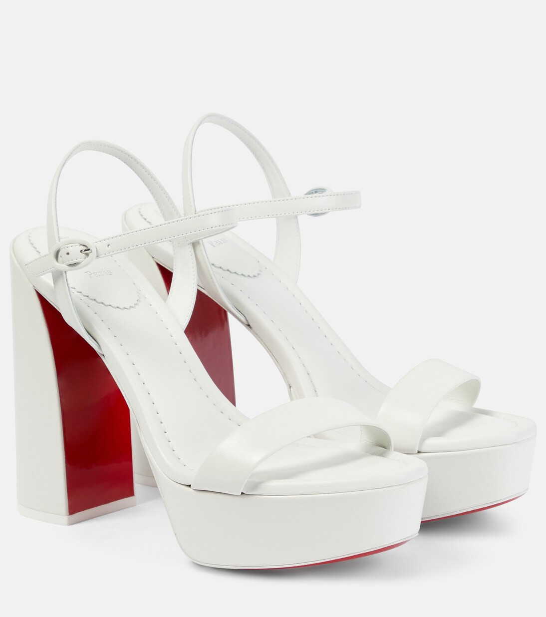 Movida Jane 130 leather platform pumps | Mytheresa (US/CA)
