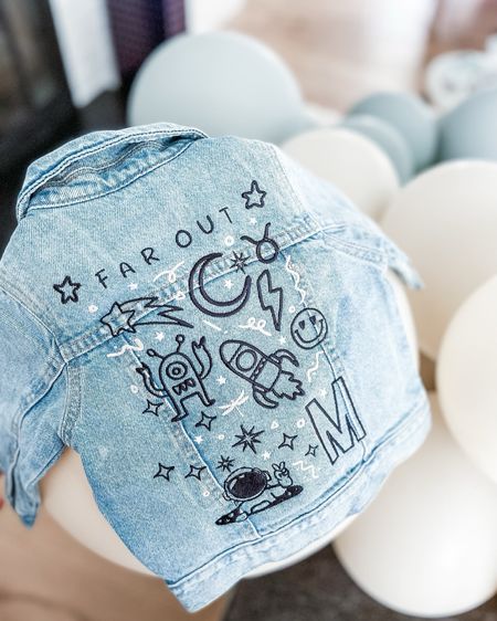 A moment for Milo’s cutest birthday gift, a new personalized custom denim jacket. 

#LTKKids #LTKBaby