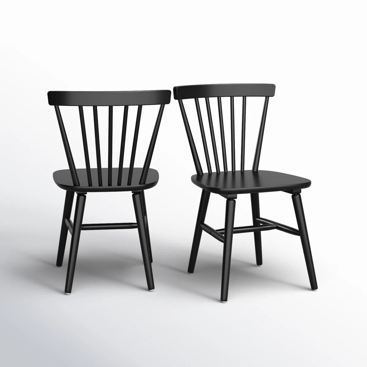 Antoya 17.83'' H Solid Wood Side Chair (Set of 2) | Wayfair North America
