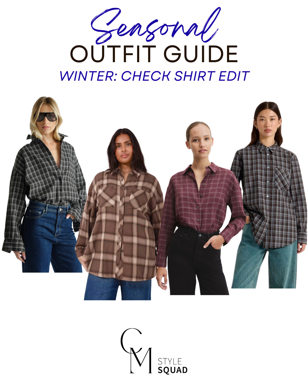 Check Shirt Edit 

 #LTKaustralia #LTKwinter #LTKworkwear