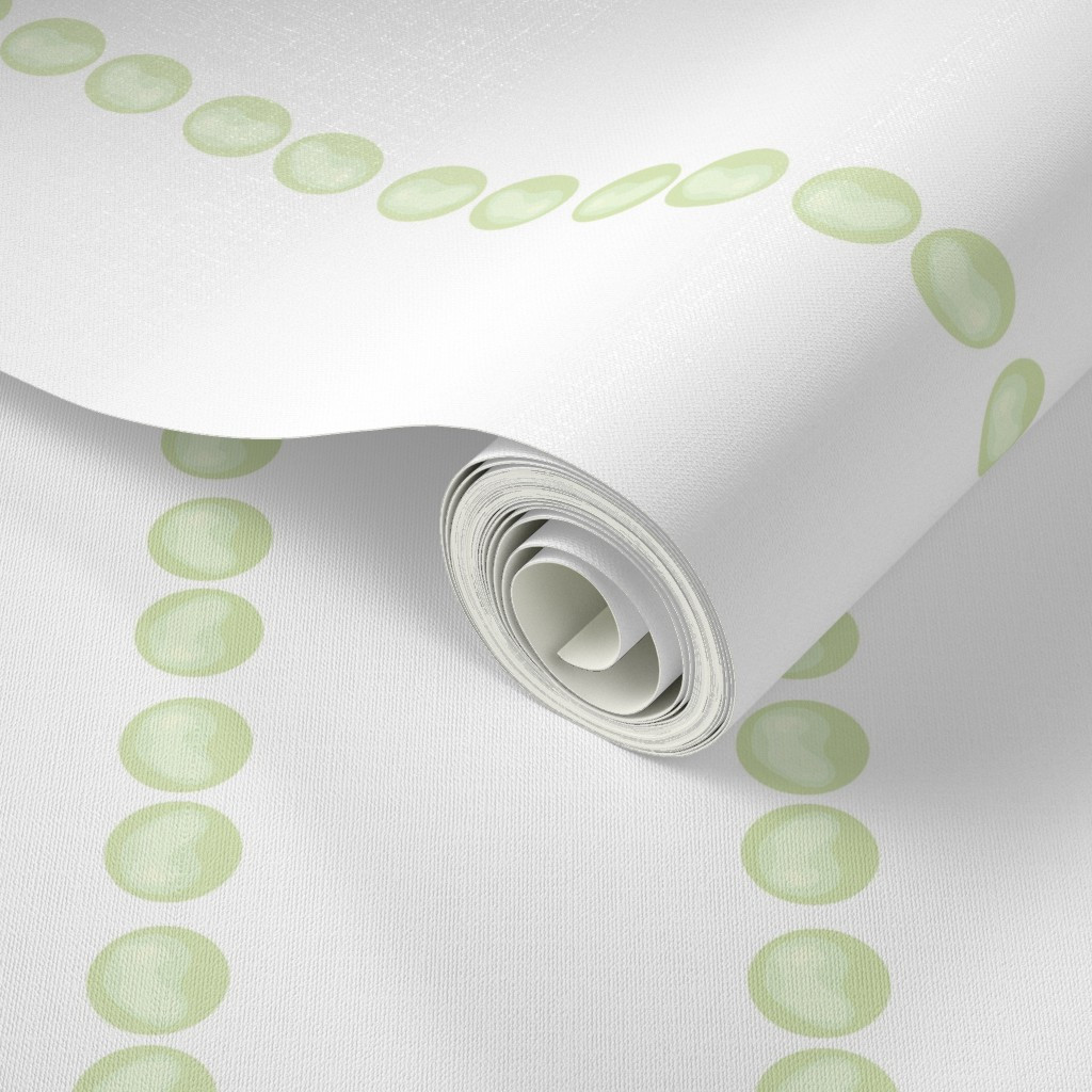 Wallpaper in Bubble Stripes | Spoonflower