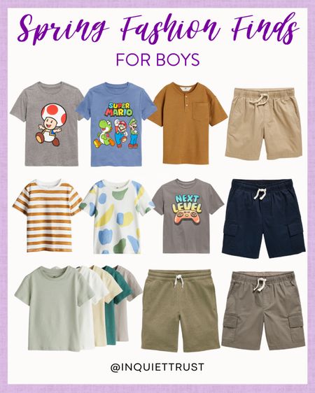 Dress up your boys with these printed and comfy clothes! These will complete their look for Spring and Summer occasions!
#kidsoutfitinspo #vacationlook #springfashion #printedshirts

#LTKkids #LTKstyletip #LTKSeasonal