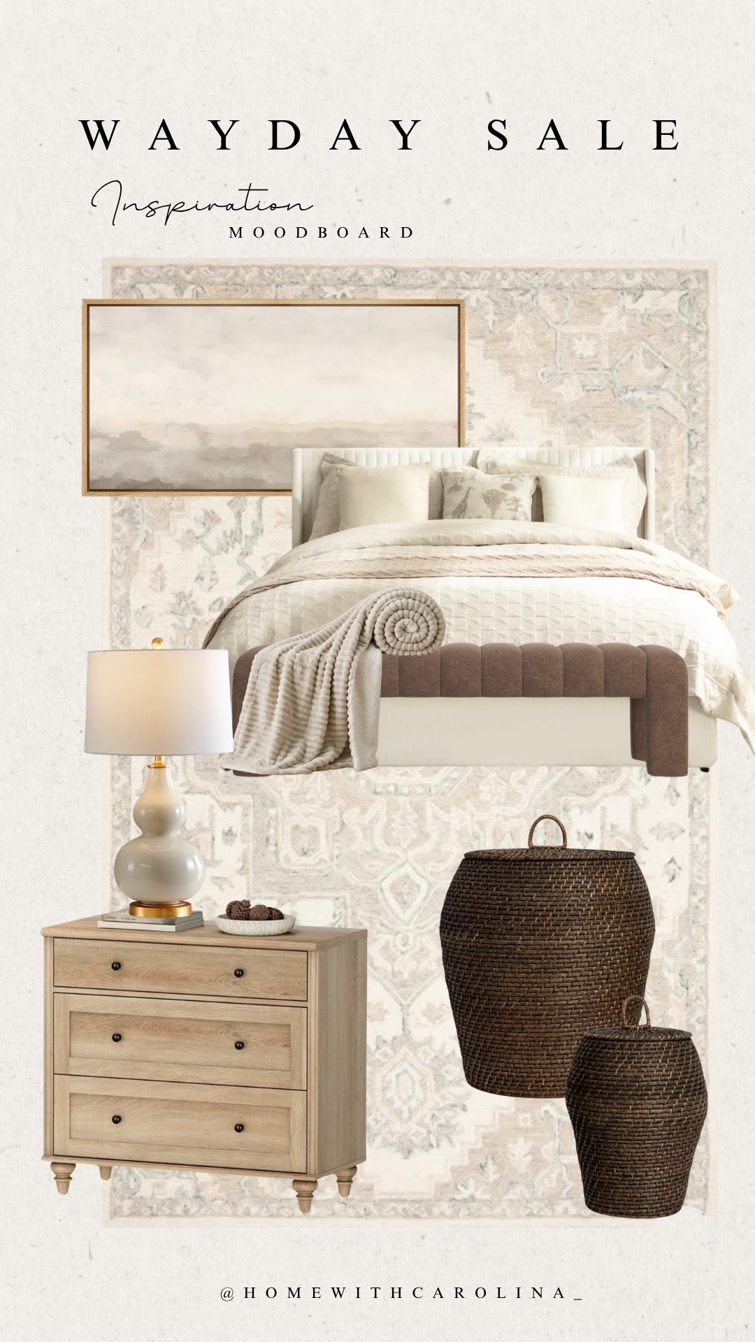 Wayday is here! These bedroom finds from wayfair are my favorite especially that Ralph Lauren rug! 😍

#LTKSaleAlert #LTKHome