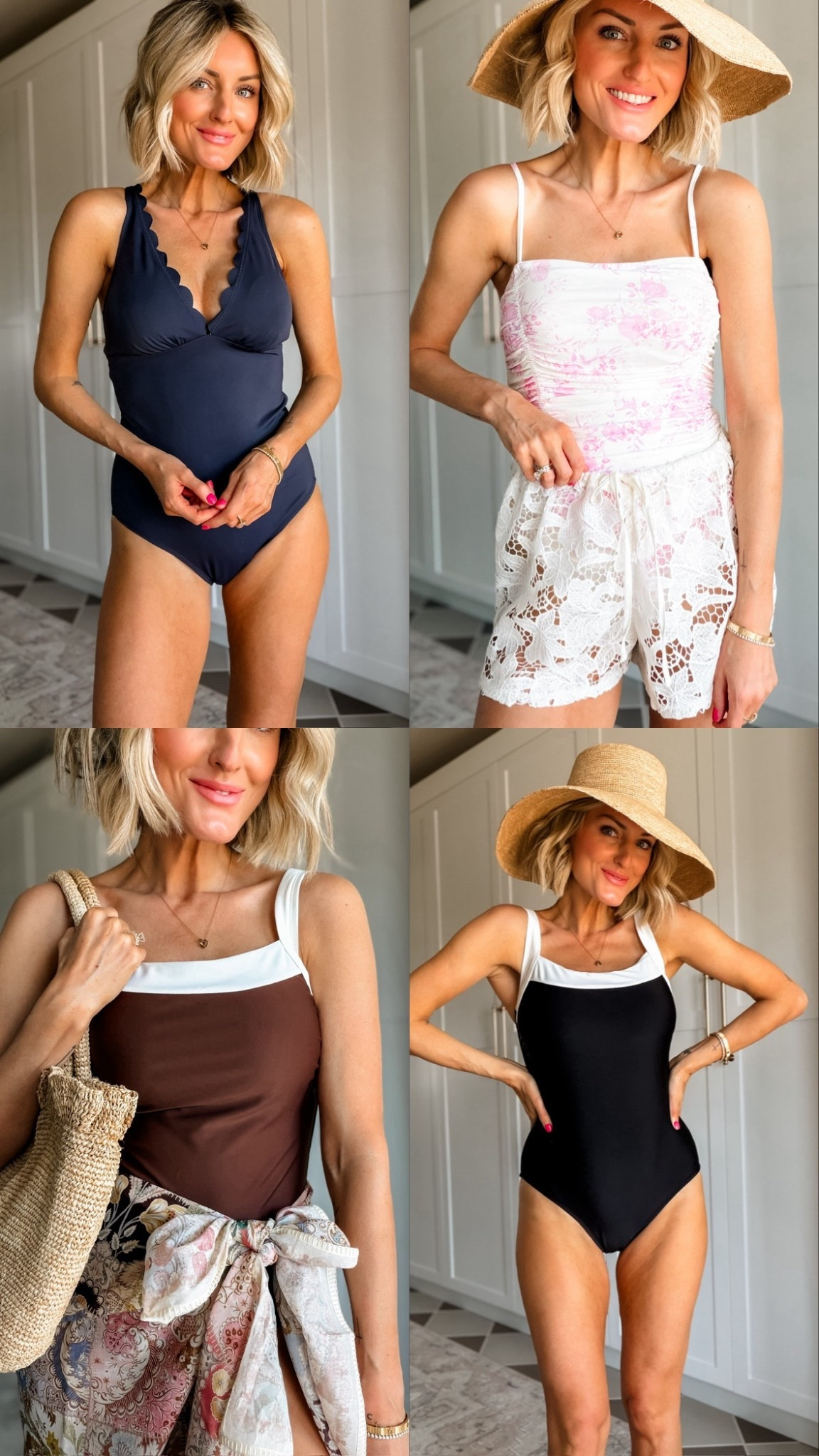 These swimsuits are so cute and affordable! They are currently 40% off today only! Wearing a M!

Loverly Grey, swimsuits, one piece swimsuits, Target circle week, swimwear 

#LTKSeasonal #LTKSwim #LTKSaleAlert