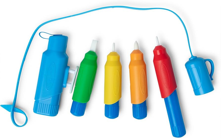Melissa & Doug Water Wow! Pen Pack - 4 Color-with-Water Pens, Sprayer, Tether Cap | Amazon (US)
