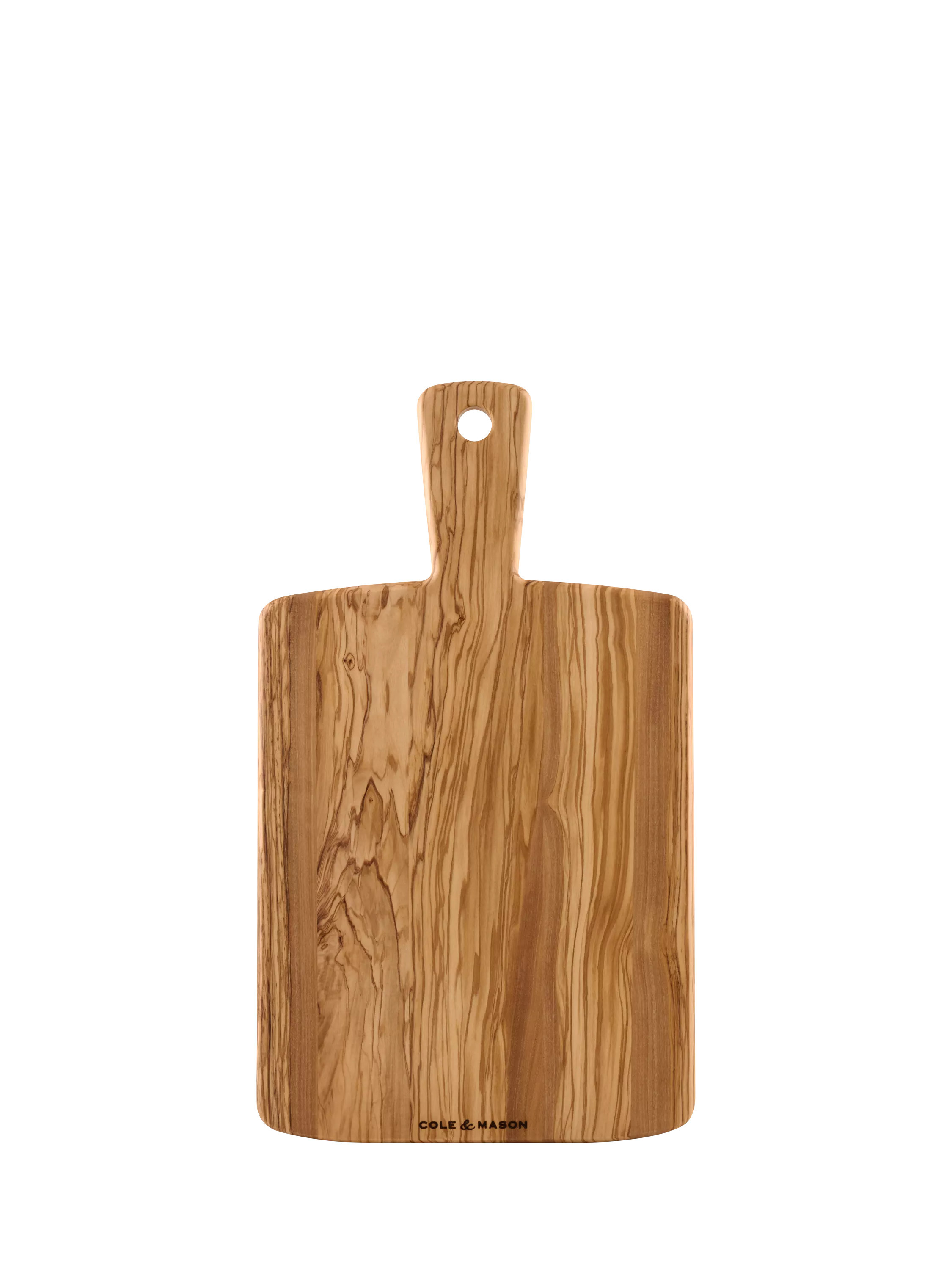 Cole & Mason Portobello Olive Wood Serving Board, Medium | John Lewis (UK)