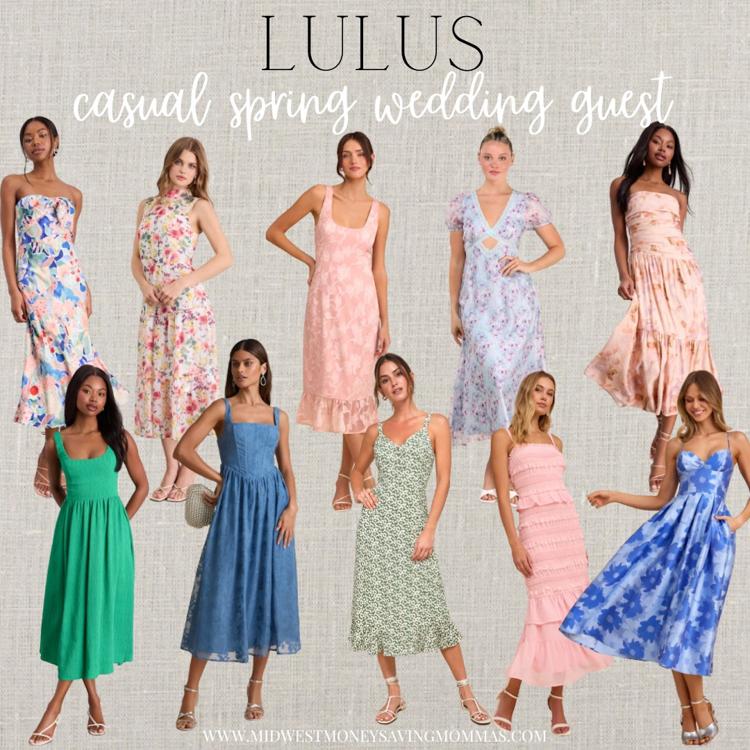 Casual spring wedding guest dresses 

Lulus wedding shop  casual wedding guest outfit  midi dress  maxi dress  floral dress 

#LTKgrwm #LTKootd #LTKWedding