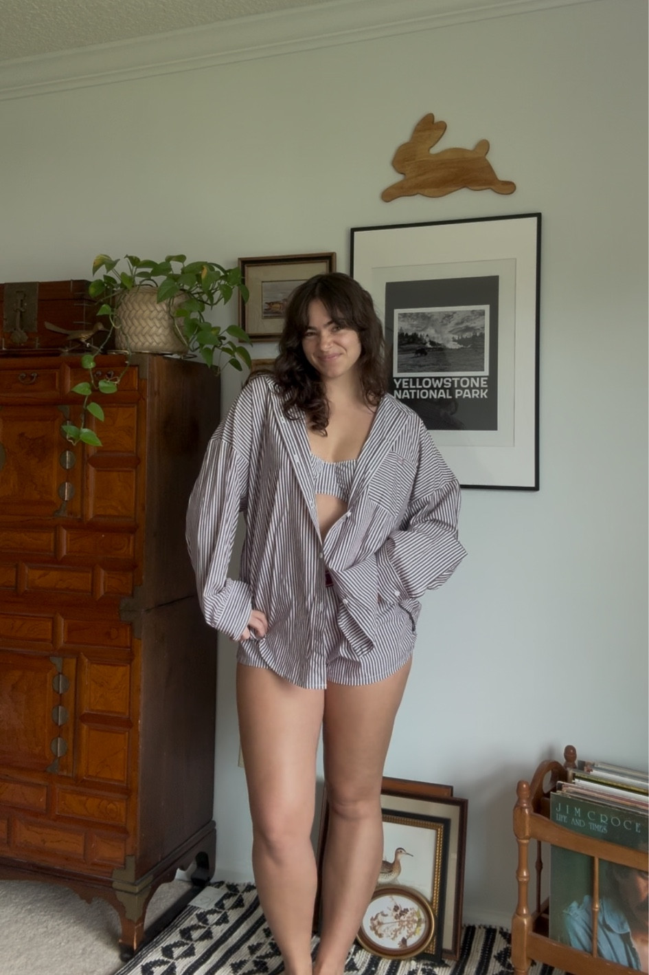 matching pajama set, matching loungewear set, oversized button down  