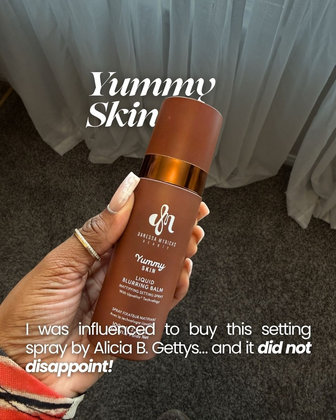 I was influenced to try this setting spray and it did not disappoint. It leaves my skin looking so smooth and blurred.

#LTKselfcare #LTKgrwm #LTKBeauty