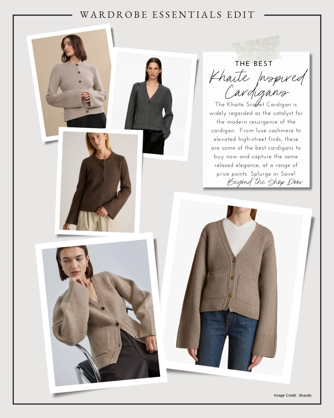 The Best Khaite Inspired Cardigans - Wardrobe Essentials Edit.

The Khaite Scarlet Cardigan is widely regarded as the catalyst for the modern resurgence of the cardigan. 

From luxe cashmere to elevated high-street finds, these are some of the best cardigans to buy now and capture the same relaxed elegance, at a range of price points.

Splurge or Save!

#LTKOver40 #LTKStyleTip #LTKSeasonal