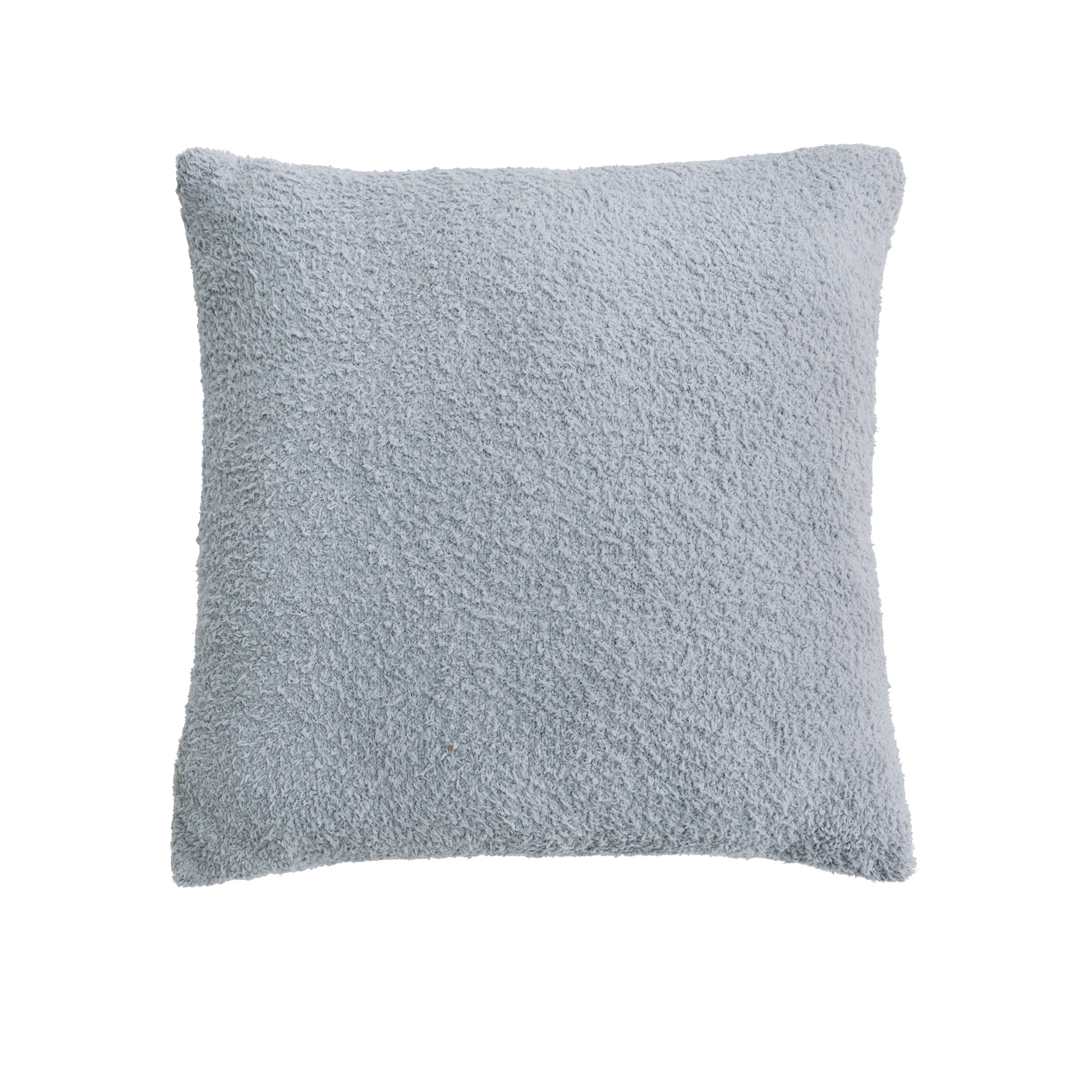 Better Homes & Gardens 20" x 20" Cozy Knit Decorative Pillow, Soft Silver, (1 count) | Walmart (US)