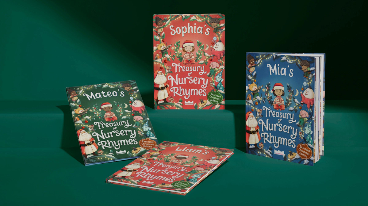 Treasury of Nursery Rhymes: Extended Christmas Edition | Wonderbly