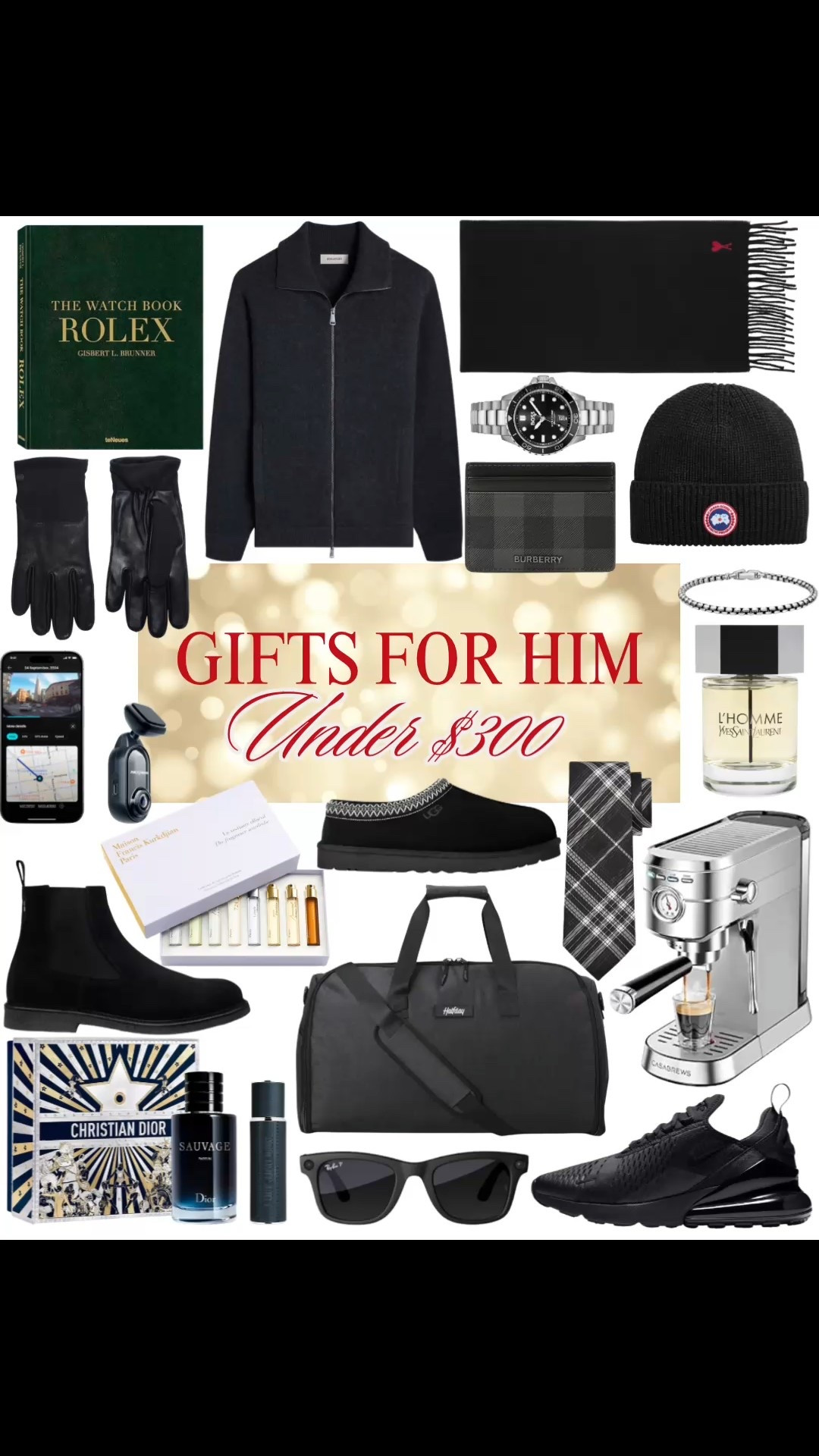 Holiday gift guide for him under $300

#LTKSaleAlert #LTKHoliday #LTKGiftGuide