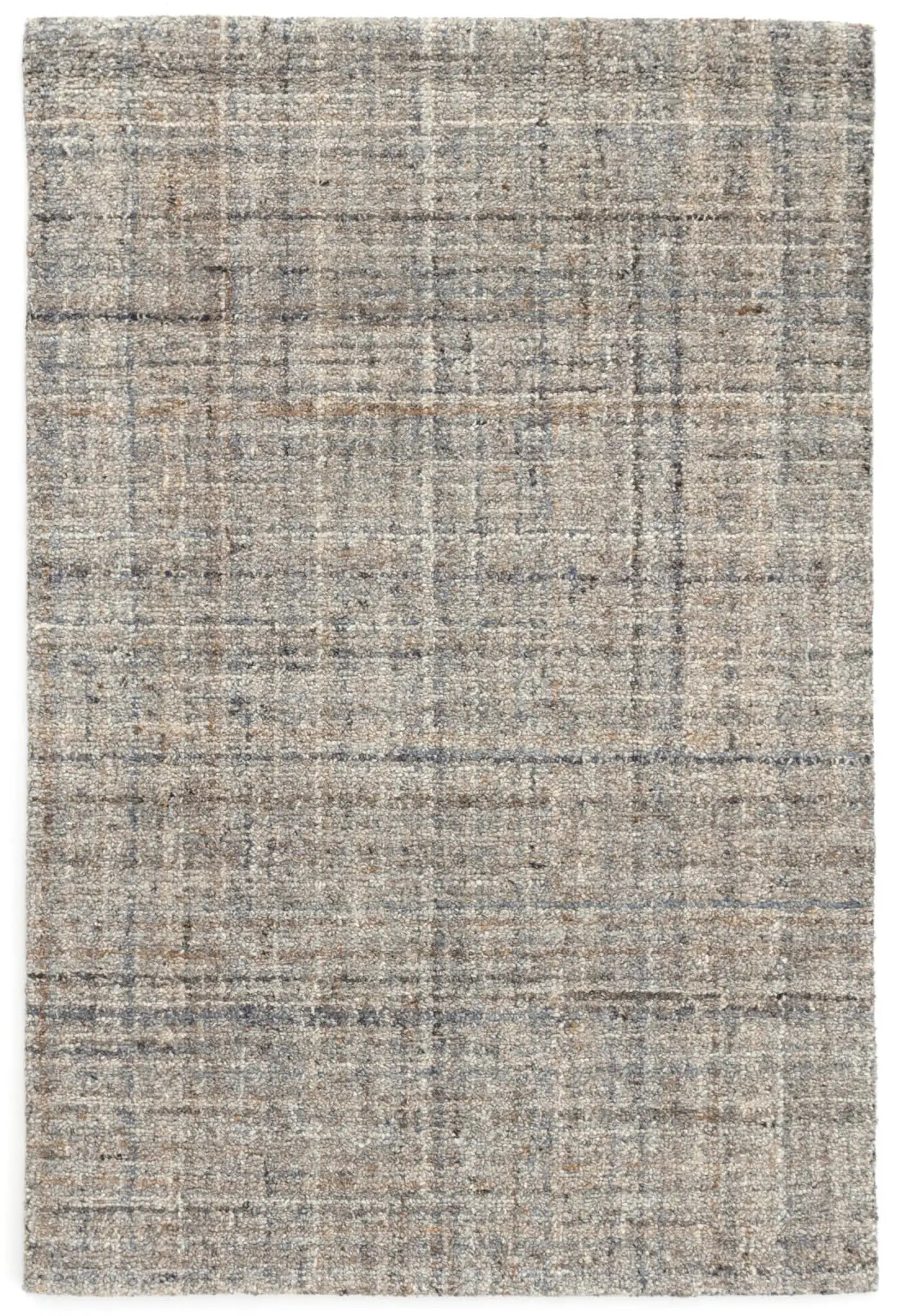 Color: Blue/BrownHarris Hand Micro Hooked Wool Rug | Blue/Ivory Blue/Ivory swatchHarris Hand Micr... | Rugs USA