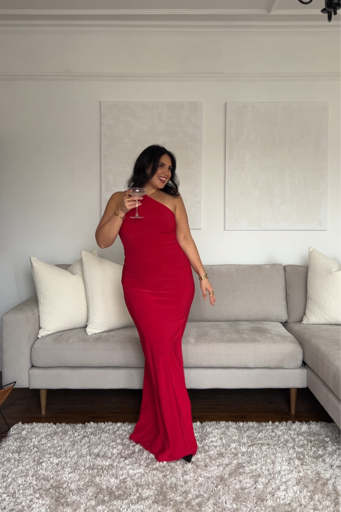 Another gorgeous wedding guest dress. If you like bold colours, red is the perfect choice. 

#LTKwedding #LTKuk #LTKmidsize