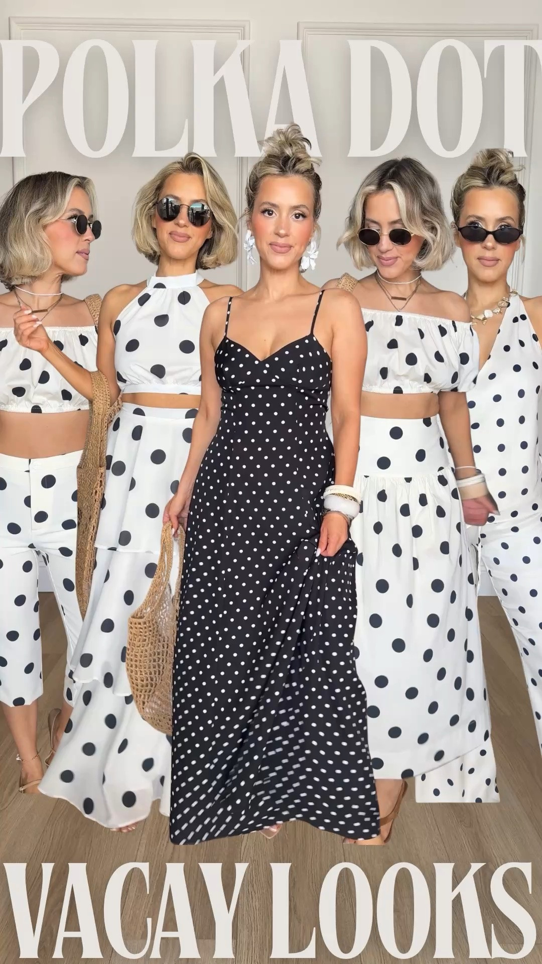 Polka dots + vacation mode = the easiest outfit combo 🤍☀️

#LTKTravel #LTKPetite #LTKootd