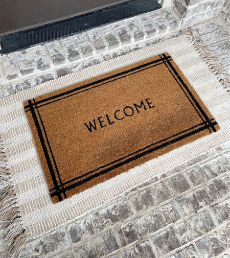 Layer your doormat for an elevated feel. Both of the rugs are affordable finds from Walmart and Target home. 


#LTKStyleTip #LTKFindsUnder50 #LTKHome