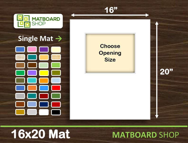 16x20 Premium Matboard specialty - Etsy | Etsy (US)
