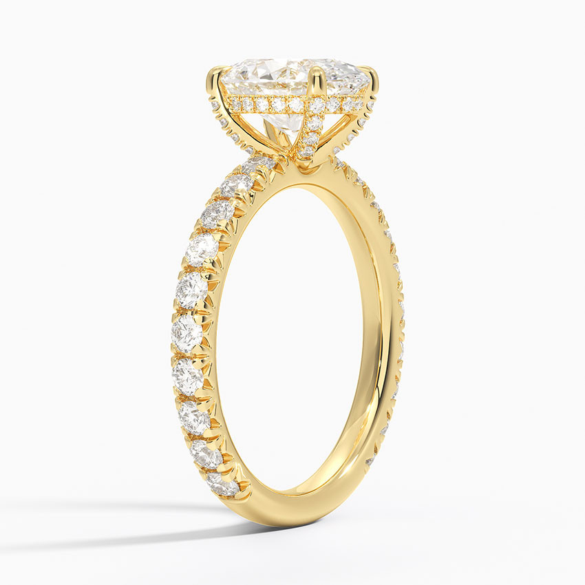 18K Yellow Gold Olympia Diamond Ring | Brilliant Earth
