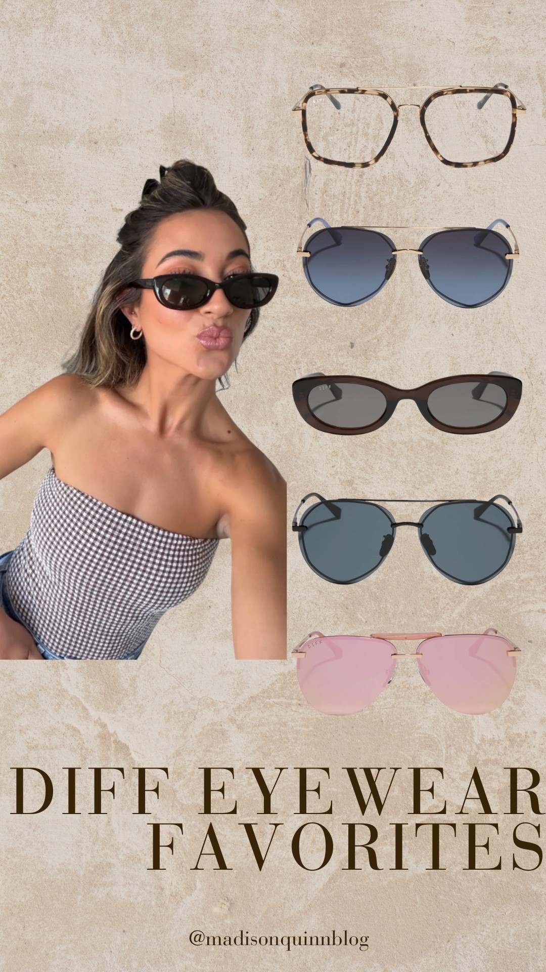 Diff makes some of my very favorite sunnies and blue light glasses! 

Sunglasses blue light glasses accessories affordable fashion summer style

#LTKSeasonal #LTKootd #LTKgrwm