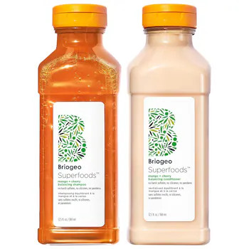 BriogeoSuperfoods Mango + Cherry Balancing Shampoo + Conditioner Duo for Oil Control | Sephora (US)